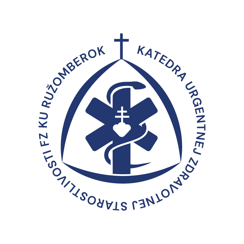 Logo Katedry urgentnej zdravotnej starostlivosti Fakulty zdravotníctva Katolíckej univerzity v Ružomberku